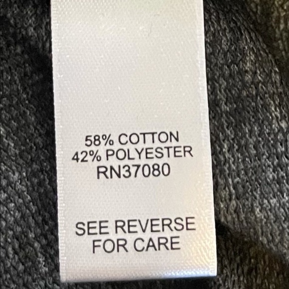 Charcoal Heather Gray & Animal Print Hoodie - Picture 6 of 8